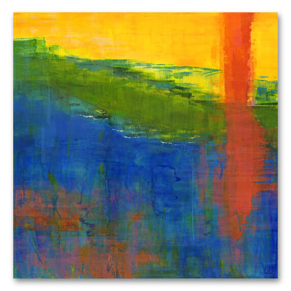 Berkley SunPlay Abstract Acrylic Landscape