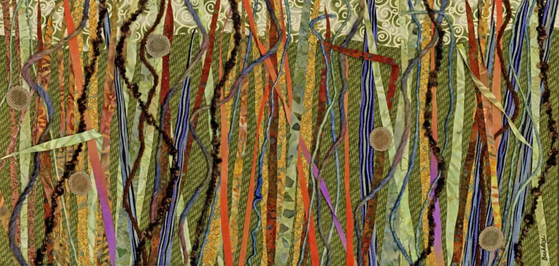 Berkley Meadow Grasses Collage