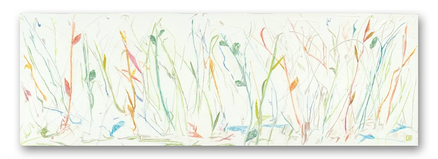 Berkley Meadow Dance abstract botanical painting