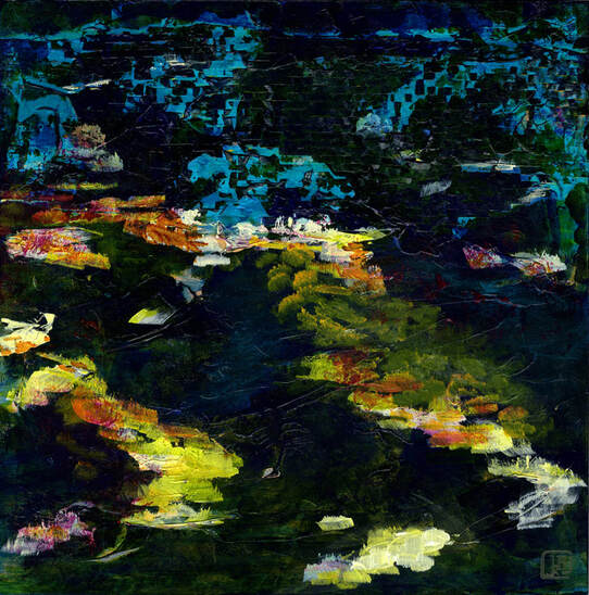 Berkley Reflection 3 Abstract Landscape